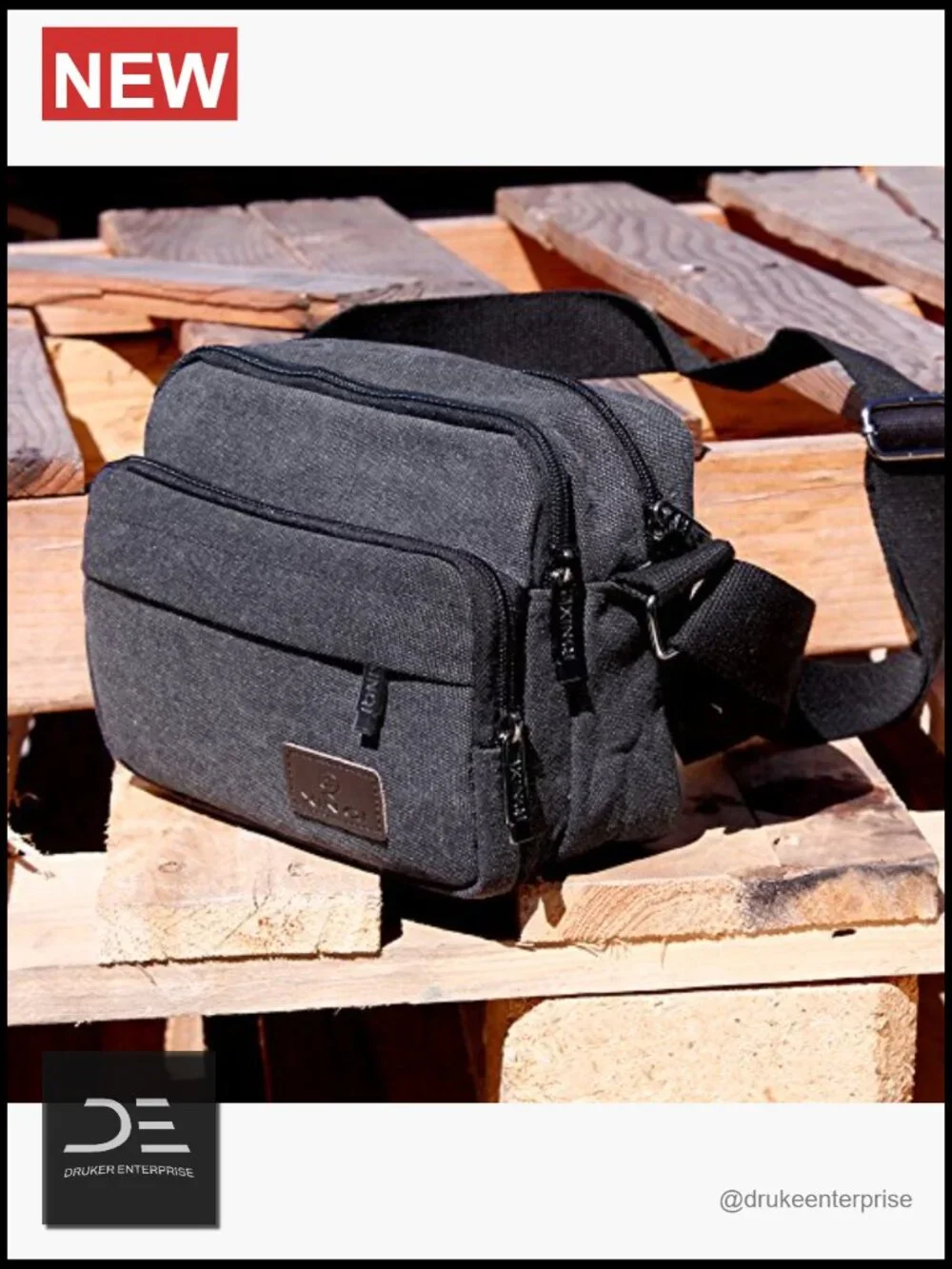 N/A canvas crossbody
